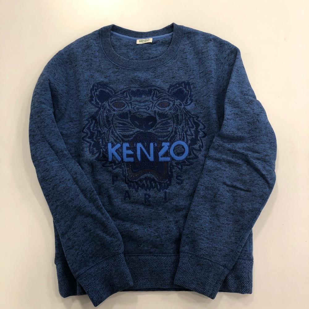 Kenzo Blue Tiger Sweatshirt